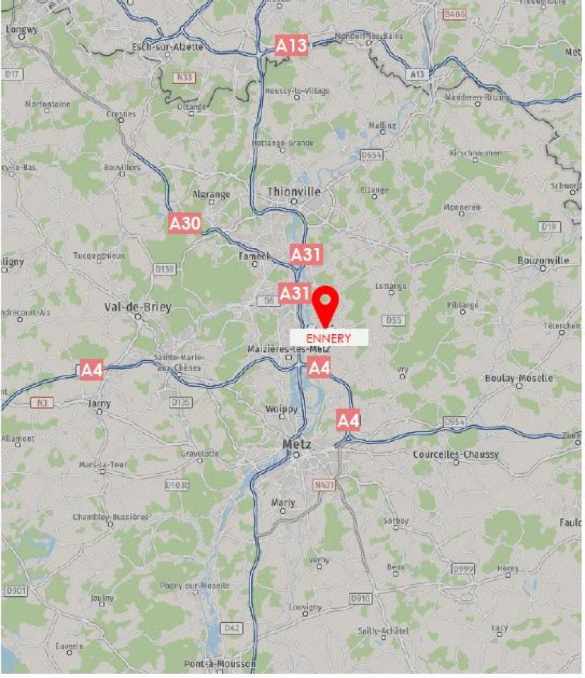 Entrepôt Ennery 4319m² Location entrepôt Ennery Moselle OLLOG2418912 4